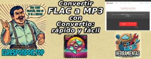 Convertir FLAC a MP3 con Convertio ImgDest - Cómo crear un acceso directo de perfil en Chrome (Guía 2026)
