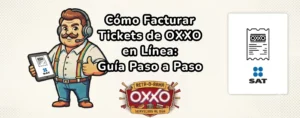 Portada de la entrada: Cómo Facturar Tickets de OXXO