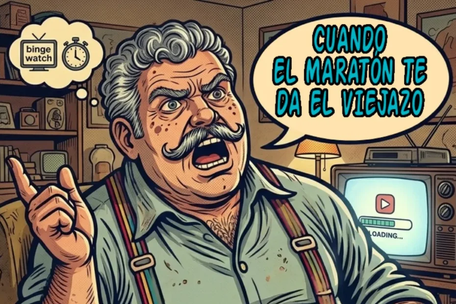 El trauma del streaming: Cuando el maratón te da el viejazo