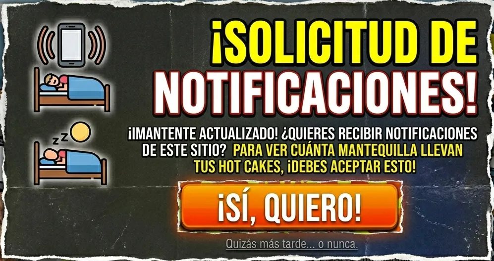 solicitud molesta de notificaciones como ejemplo de publicidad excesiva