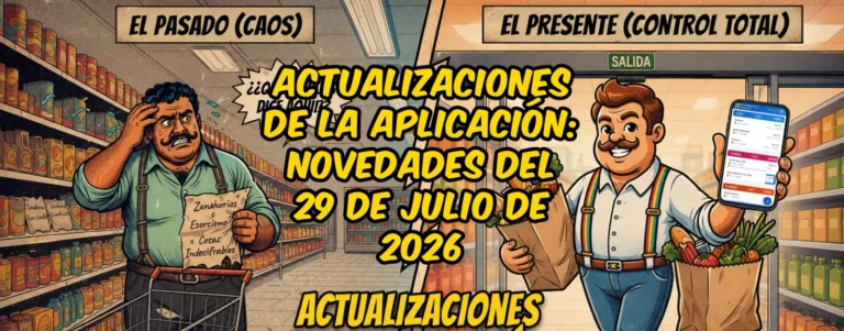 Actualizaciones de la aplicación