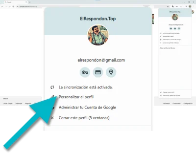 Google Chrome-Agregar acceso directo de perfil-img-02