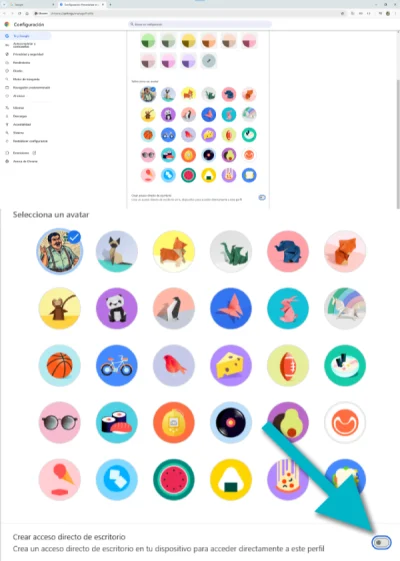 Google Chrome-Agregar acceso directo de perfil-img-04