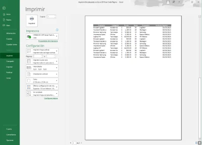 Imprimir Encabezados en Excel 2016 en Cada Página 07 min